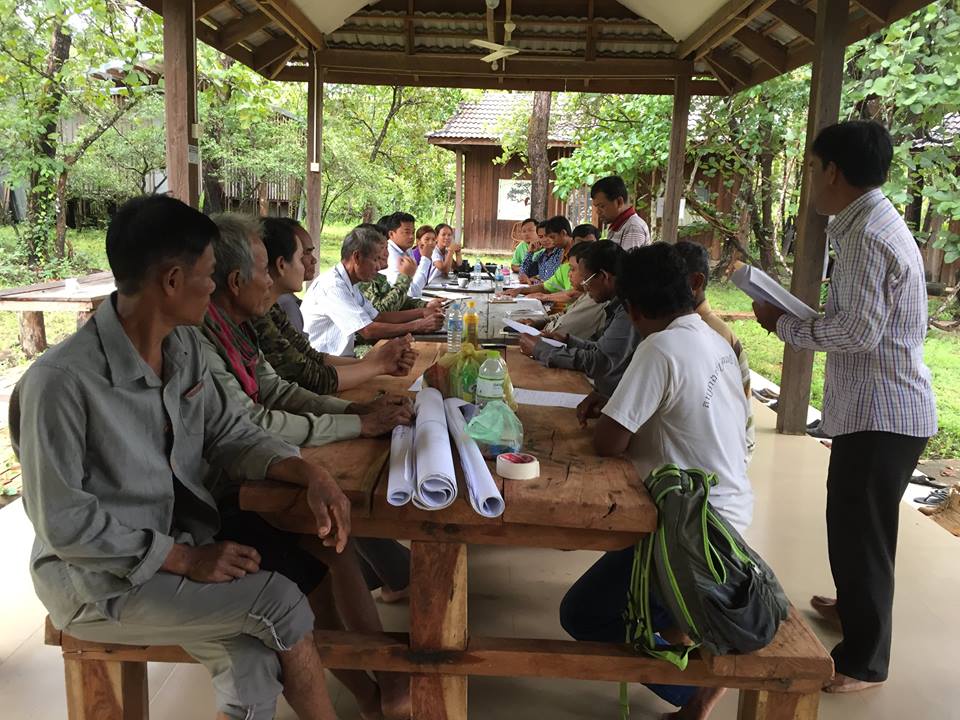 Tmatboey community meeting with all partners