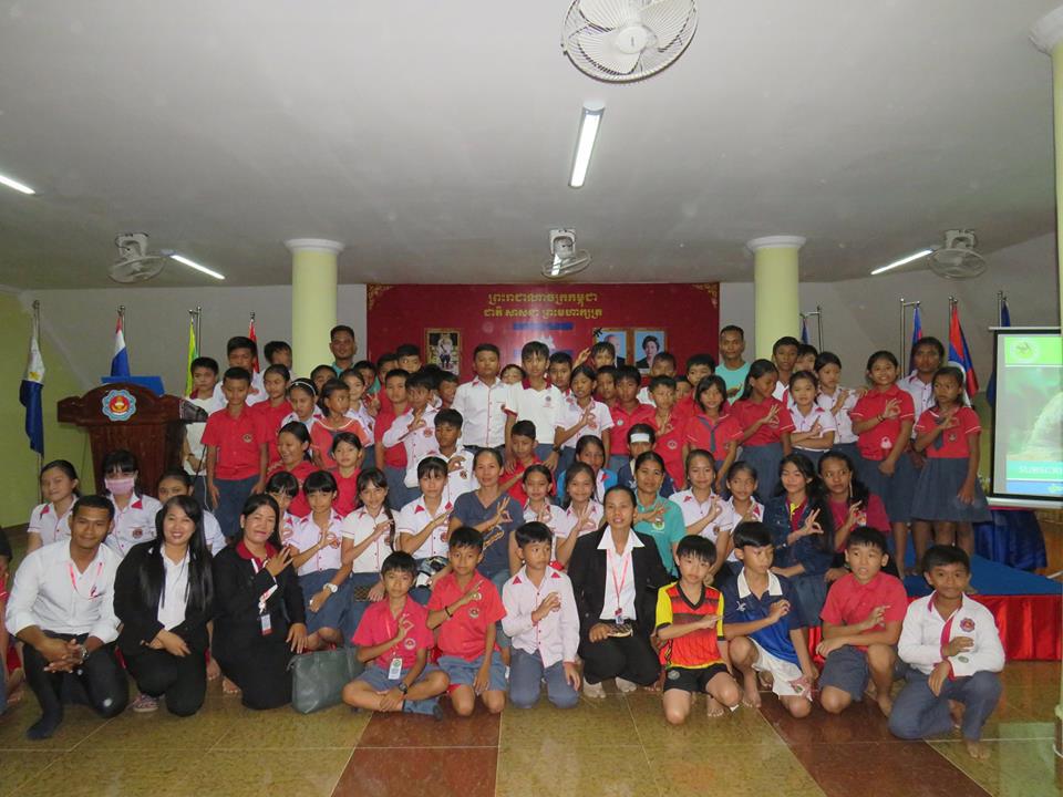 environmental education program at Sovannapumi School (Siem Reap)