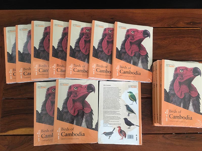 A Field Guide to the Birds of Cambodia in stock in Siem Reap